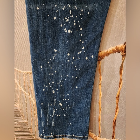 ED HARDY
Men's Distressed Embroidered Tiger Head Skinny Jeans sz 40 - Picture 13 of 13